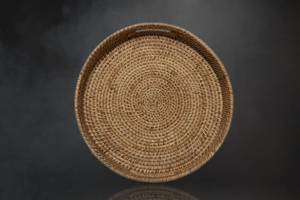 India Cane Tray: Natural Elegance, Everyday Service