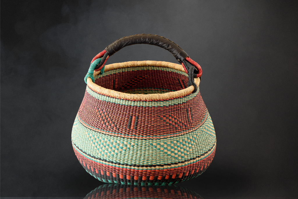 Handcrafted Asampanah Basket: Tradition &  Elegance