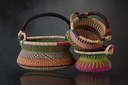 Handcrafted Swing Shopper Basket: Practical Elegance