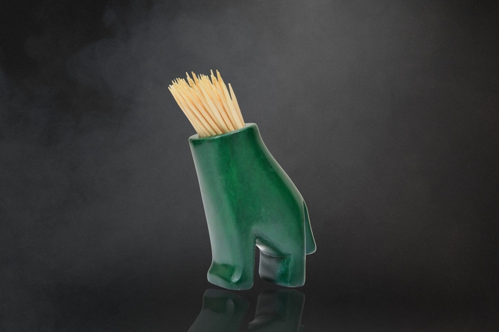 Stone Toothpick Holder: Post Meal Conversation Starter