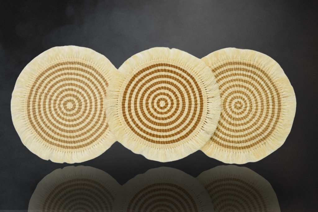 Kenya Fringe Placemat: Layered Texture, Utility