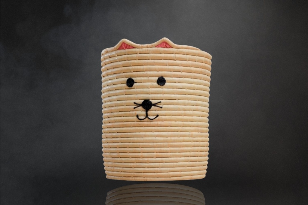 Uganda Cat Bin: Whimsical, Cute storage