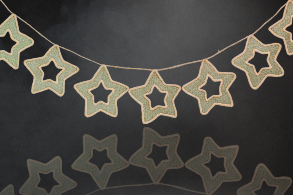 Madagascar Star Garland: Starlight Crafted Fun