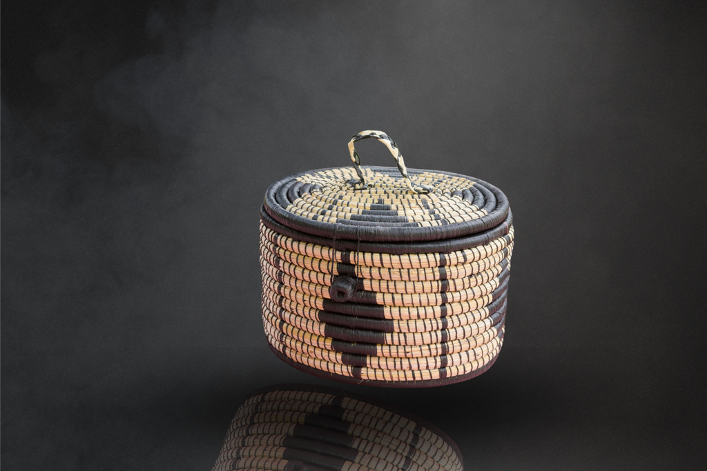 Uganda Oval Sisal Basket: Organic Lines, Everyday Utility