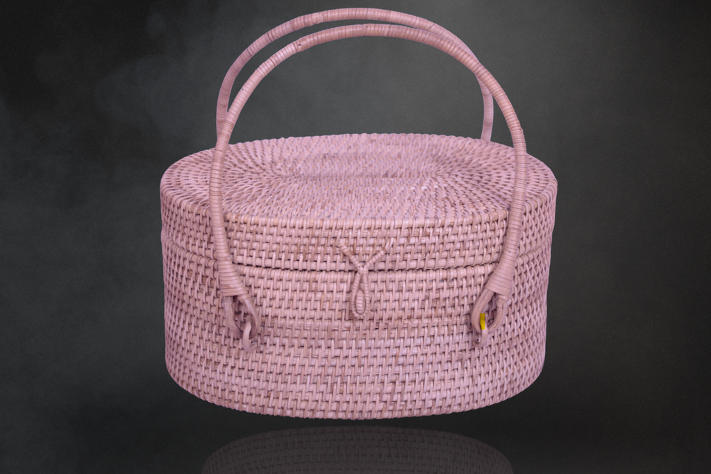 Handcrafted India Picnic Basket: Gather Outdoors