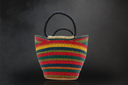 Handcrafted Wing Shopper Basket: Lightweight Strength