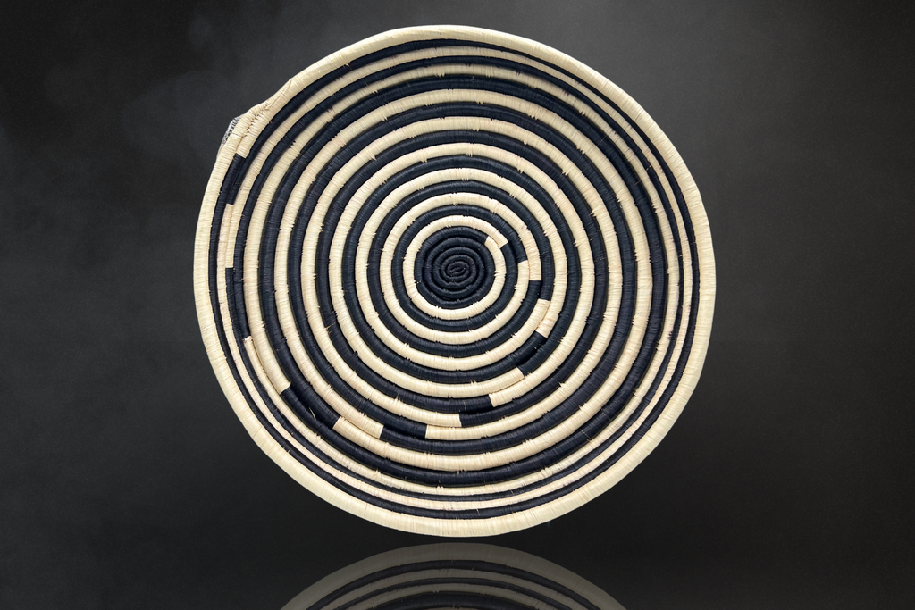 [UPTN2] Handwoven Woven Harmony Platter: Texture with a Story
