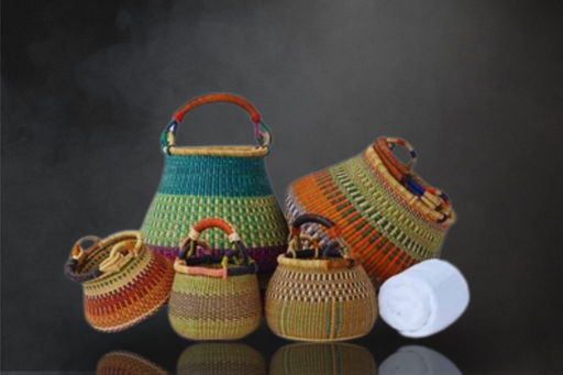 Handcrafted Asampanah Basket: Tradition &  Elegance
