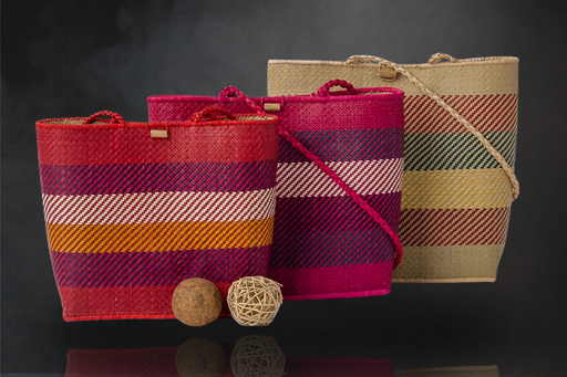 Banded Shopper: Stripe Boldly, Shop Bravely