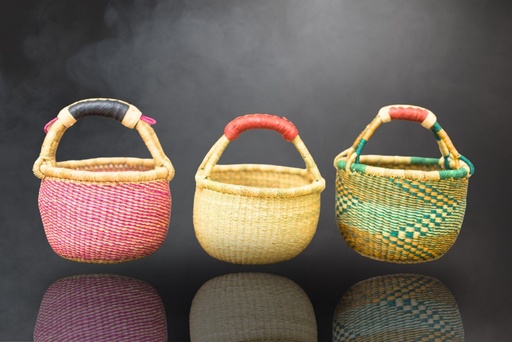 Handcrafted Ghana Market Basket: