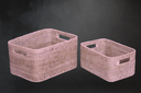 Handcrafted Cane Storage Bin: Function Meets Artistry